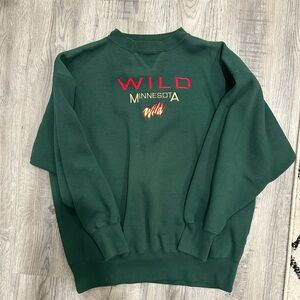Wild Minnesota Green Sweatshirt